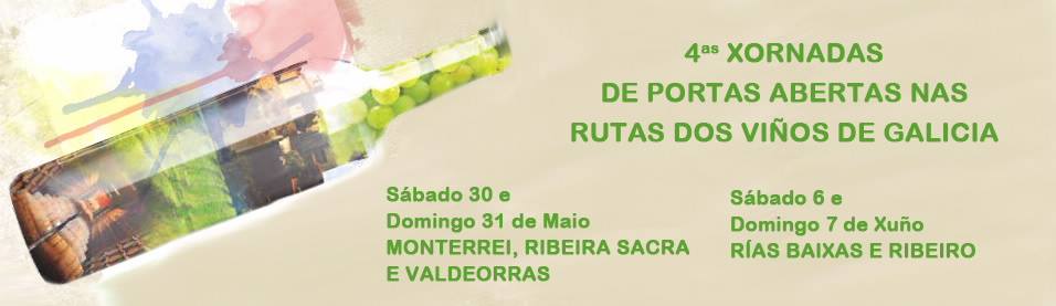 Cuenta atrás para la IV edición de las Jornadas de Puertas Abiertas en las Rutas del Vino de Galicia