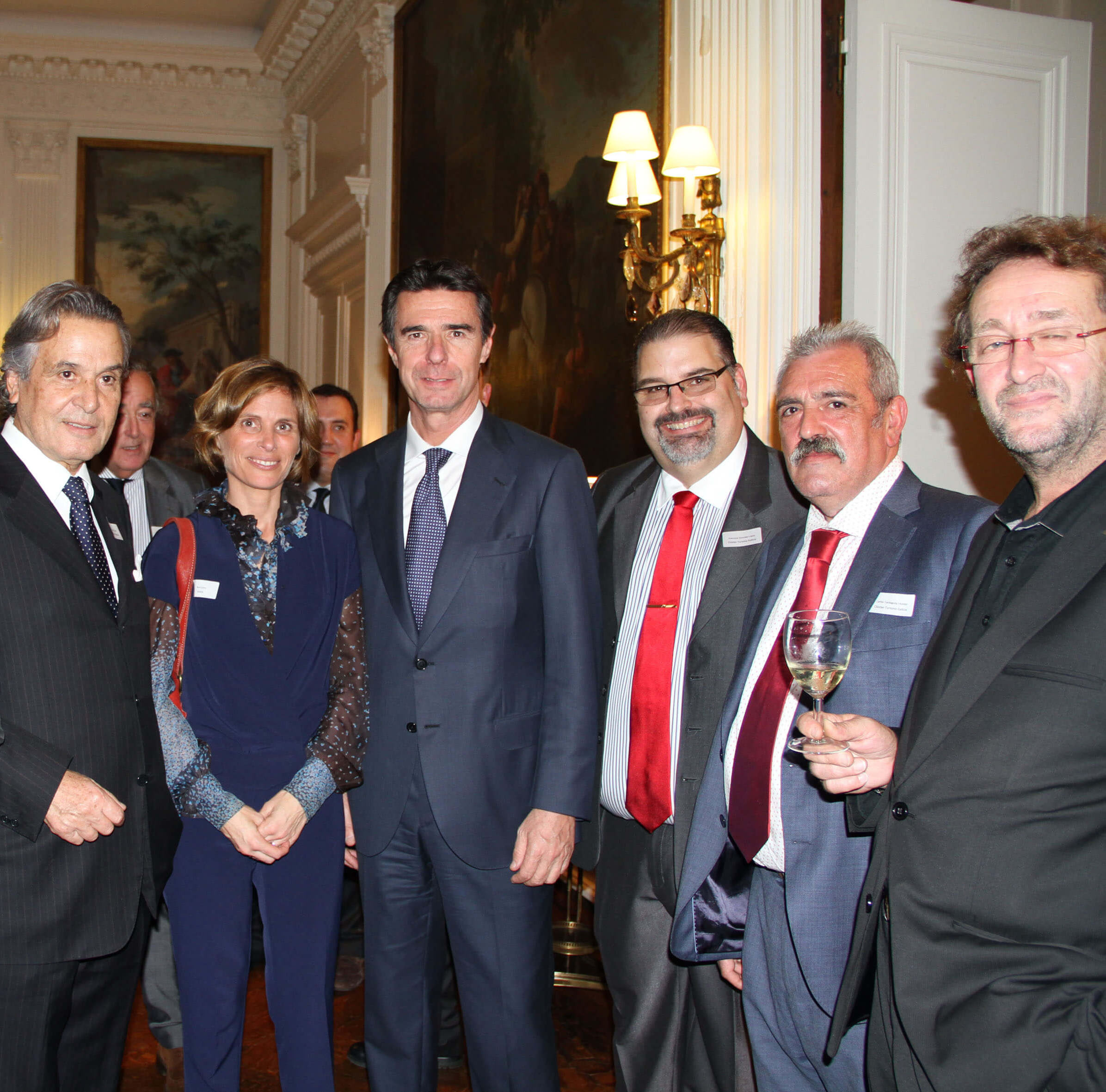 Una delegación del CTG participa en la recepción en la embajada de España en Londres