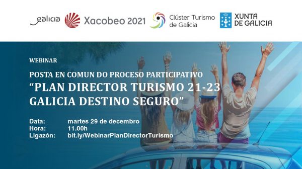 [:es]Puesta en común de las aportaciones para el Plan Director del Turismo de Galicia 2021-2023Posta en común das achegas para o Plan Director de Turismo de Galicia 2021-2023 Pooling of contributions for the Galician Tourism Master Plan 2021-2023