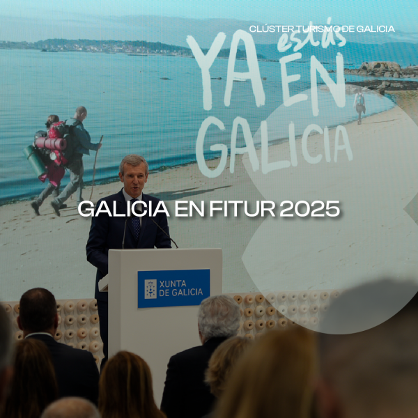[:es]Galicia destaca en Fitur 2025 como destino de turismo sostenible y acogedorGalicia destaca en Fitur 2025 como destino de turismo sostible e acolledorGalicia stands out in Fitur 2025 as a sustainable and welcoming tourism destination