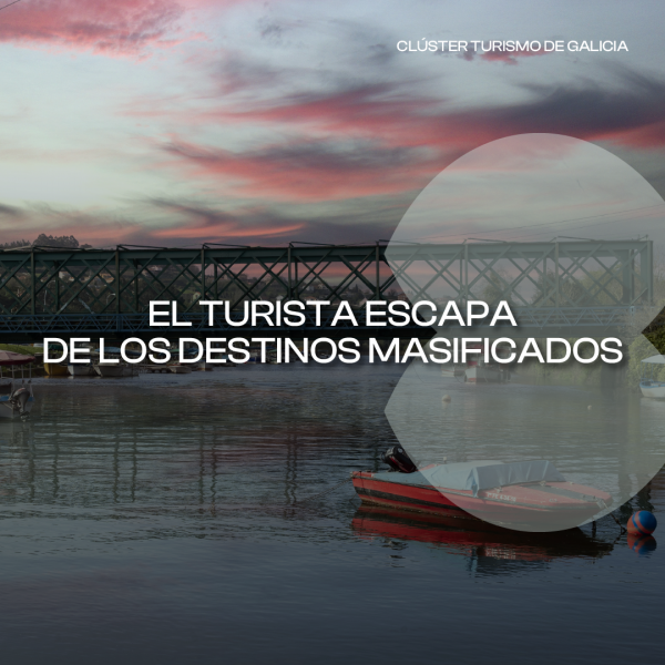 [:es]El 63% de los espa&ntilde;oles evita viajar a destinos saturadosO 63% dos espa&ntilde;ois evita viaxar a destinos saturados63% of Spaniards avoid traveling to saturated destinations