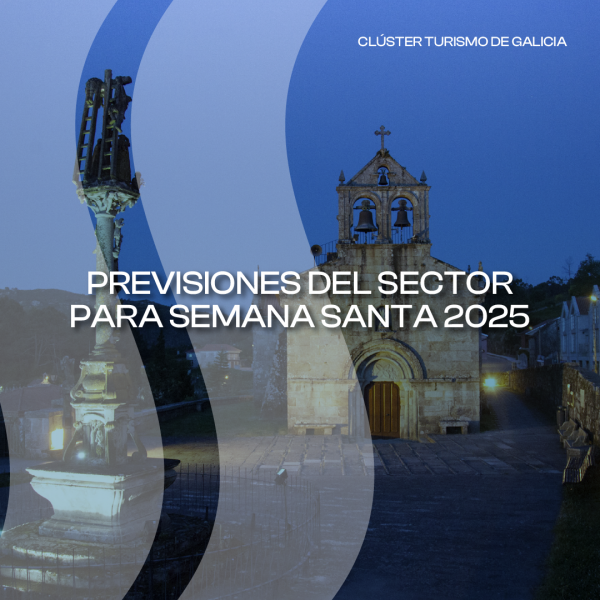 [:es]El sector turístico gallego cuenta con una cartera de reservas de entre el 45% y el 60% para la Semana SantaO sector turístico galego conta cunha carteira de reservas de entre o 45% e o 60% para a Semana SantaThe Galician tourism sector has a booking book of between 45% and 60% for Easter.