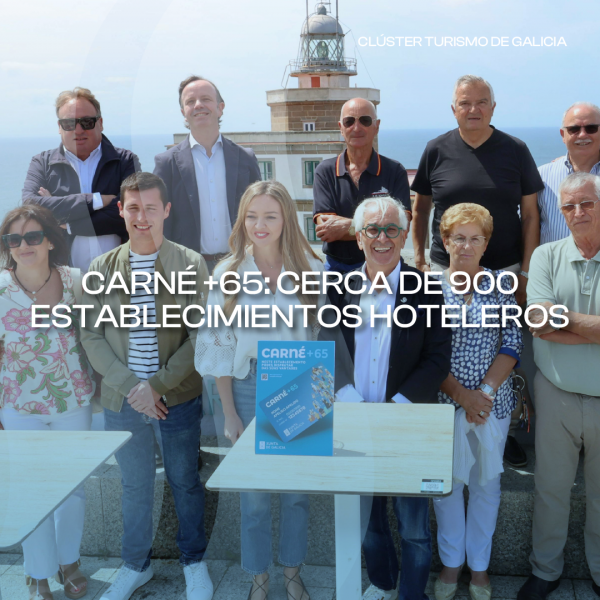 [:es]El Carné +65 continúa creciendo y ya cuenta con cerca de 900 establecimientos hoteleros adheridos en GaliciaO Carné +65 continúa a medrar e xa conta con preto de 900 establecementos hoteleiros adheridos en GaliciaThe Carné +65 continues to grow and now has nearly 900 participating hotels in Galicia